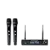 Microfone sem fio Kadosh K-382M Duplo UHF com Bateria de Lithium Recarregável - Imagem 1