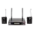 Microfone sem Fio Skypix SK-MH02D Duplo Head Set UHF Multi-frequêncial - Imagem 1