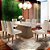 Conjunto Mesa de Jantar com 6 Cadeiras Luna 180x90cm - Imagem 2