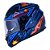 Capacete FF320 Stream Synth azul LS2 - Imagem 2