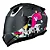 Capacete Razor Mad cinza Norisk - Imagem 2