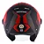 Capacete Orion City red Norisk - Imagem 4