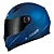 Capacete FF358 Classic Monocolor azul fosco LS2 - Imagem 2