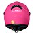 Capacete FF358 Classic  Monocolor rosa LS2 - Imagem 10