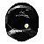 Capacete Razor Solid Preto Brilhoso Norisk - Imagem 3