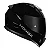 Capacete Razor Solid Preto Brilhoso Norisk - Imagem 1