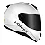 Capacete Razor Solid Branco Norisk - Imagem 1