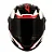 Capacete FF358 Classic Draze vermelho LS2 - Imagem 7