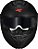 Capacete Signal Monocolor Preto Fosco RACE TECH - Imagem 5