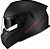 Capacete Signal Monocolor Preto Fosco RACE TECH - Imagem 2