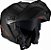 Capacete Signal Monocolor Preto Fosco RACE TECH - Imagem 12