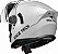 Capacete Signal Monocolor Branco RACE TECH - Imagem 14
