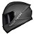 Capacete Hit Monocolor Titanium Fosco RACE TECH - Imagem 5