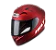 Capacete Hippo Glass vermelho fosco Helt - Imagem 3