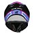 Capacete Hit Plus Preto/roxo RACE TECH - Imagem 7