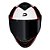 Capacete Hit Plus Branco/preto RACE TECH - Imagem 5