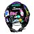 Capacete Orion SV Free preto roxo Norisk - Imagem 4
