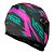 Capacete FF358 Classic Draze cinza/verde LS2 - Imagem 8