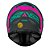 Capacete FF358 Classic Draze cinza/verde LS2 - Imagem 4