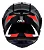 CAPACETE EAGLE STREET PRETO BRILHO/GRAFITE/BRANCO ASX - Imagem 2