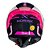 CAPACETE FLOW RUN BLUE/PINK NORISK - Imagem 4