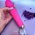 Vibrador varinha magica recarregável com 20 modos de vibração SI - Imagem 3