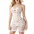 Bodystocking vestidinho sexy, veste do P ao GG - Imagem 1