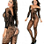 Bodystocking macacão VESTE P ao G - Imagem 1