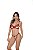 Conjunto Lingerie de Tule com renda Sem Bojo com aro Ilusion - Imagem 1