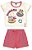 CONJUNTO BLUSA MEIA MALHA / SHORTS COTTON - FOCA - Imagem 2