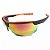 Oculos Epi Esportivo Neon Lente Vermelho Espelhado Steelflex CA 40906 - Imagem 5