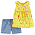 Kit 2 Peças Vestidinho e Shorts - Imagem 1