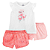 Kit 3 Peças Camiseta Manga Curta e Shorts - Imagem 1