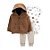 Conjunto Inverno Animais Marrom - Imagem 1