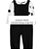 Jardineira Fleece com camiseta - Imagem 1
