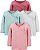 Kit 4 blusas fechamento diagonal - Imagem 1