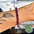 Pulseira -Pedra Ametista - Proteção espiritual, calma e equilíbrio interior - Imagem 1