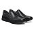 Sapato Masculino De Couro Legitimo Ultra Comfort - 46101 Preto - Imagem 1