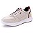 Sapatênis Masculino De Couro Legitimo Comfort - 3022 Gelo - Imagem 4