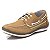 Dockside Masculino De Couro Legitimo Comfort Shoes - 7500 Areia - Imagem 4