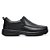 Sapato Masculino De Couro Legítimo Comfort Shoes - 8001 Preto - Imagem 5