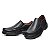 Sapato Masculino De Couro Legítimo Comfort Shoes Pro Alivium - 8100 Preto - Imagem 4