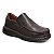 Sapato Masculino De Couro Legítimo Comfort Shoes Pro Alivium - 8100 Dark Brown - Imagem 7