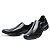 Sapato Masculino de Couro Legítimo Comfort Shoes - 4024 Preto - Imagem 5