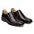 Sapato Masculino De Couro Legitimo Comfort Shoes - 2050 Café - Imagem 1