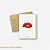 CARTÃO ENVELOPE - I kiss better than I cook #1 - Imagem 2