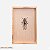 Quadro Box Bordado Naturale - Cigarra - Imagem 1