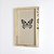 QUADRO BOX BORDADO NATURALE - BORBOLETA - Imagem 2
