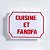Placa Etiqueta Acrilica - Cuisine Et Farofa - Imagem 1