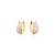 Brinco Tulipa Quartzo Rosa - Imagem 2